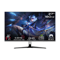 GAMEON GOPS27QHD180IPS 27" QHD, 180Hz, 0.5ms Fast IPS Gaming Monitor (Support PS5)