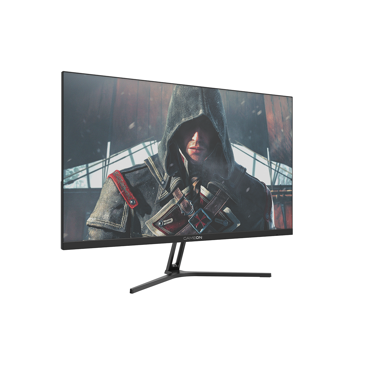 GAMEON GOVE127FHD165IPS 27 Inch Gaming Monitor, FHD, 165Hz, 0.5ms, Flat Panel, IPS, Edge-lit LED Flat Screen, Flicker Free, Adaptive Sync and Free Sync, HDMI 2.1, PS5 Compatible, Black