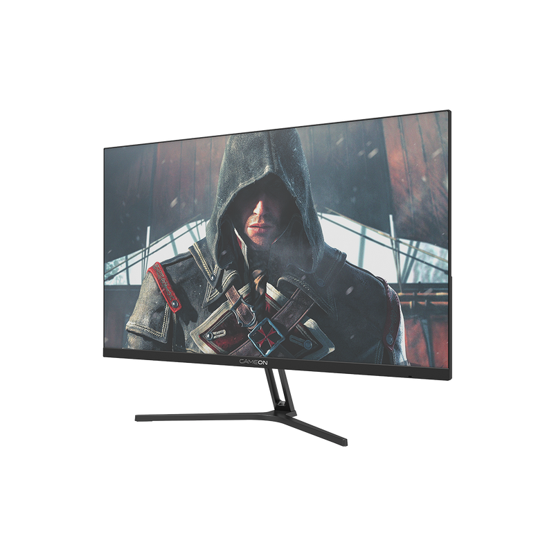 GAMEON GOVE127FHD165IPS 27 Inch Gaming Monitor, FHD, 165Hz, 0.5ms, Flat Panel, IPS, Edge-lit LED Flat Screen, Flicker Free, Adaptive Sync and Free Sync, HDMI 2.1, PS5 Compatible, Black