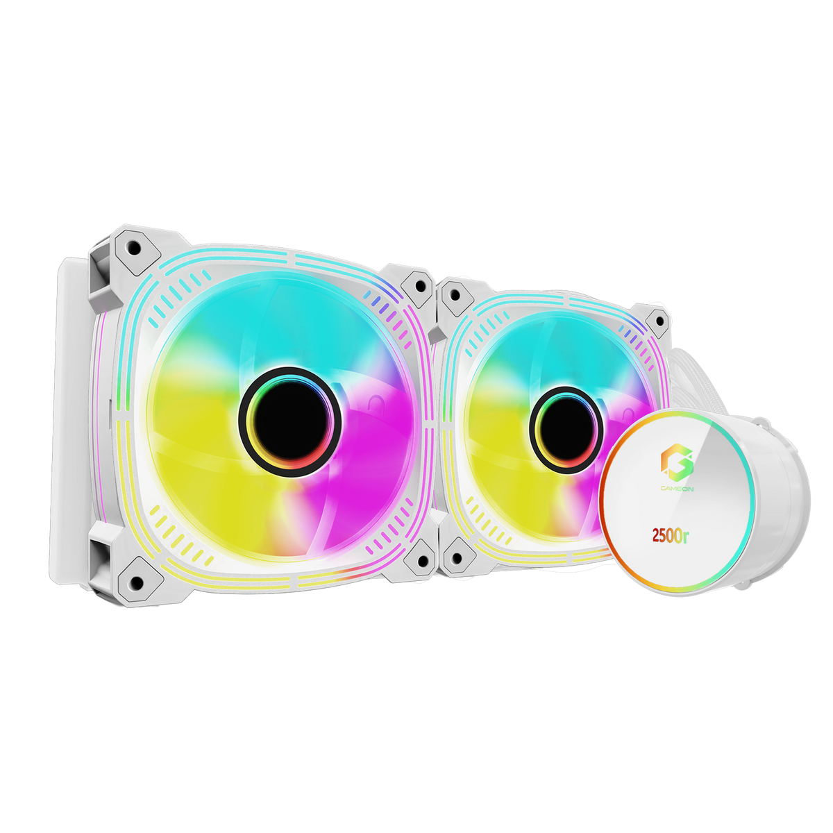 GAMEON - KRAKEN II A380 240mm Liquid CPU Cooler - White