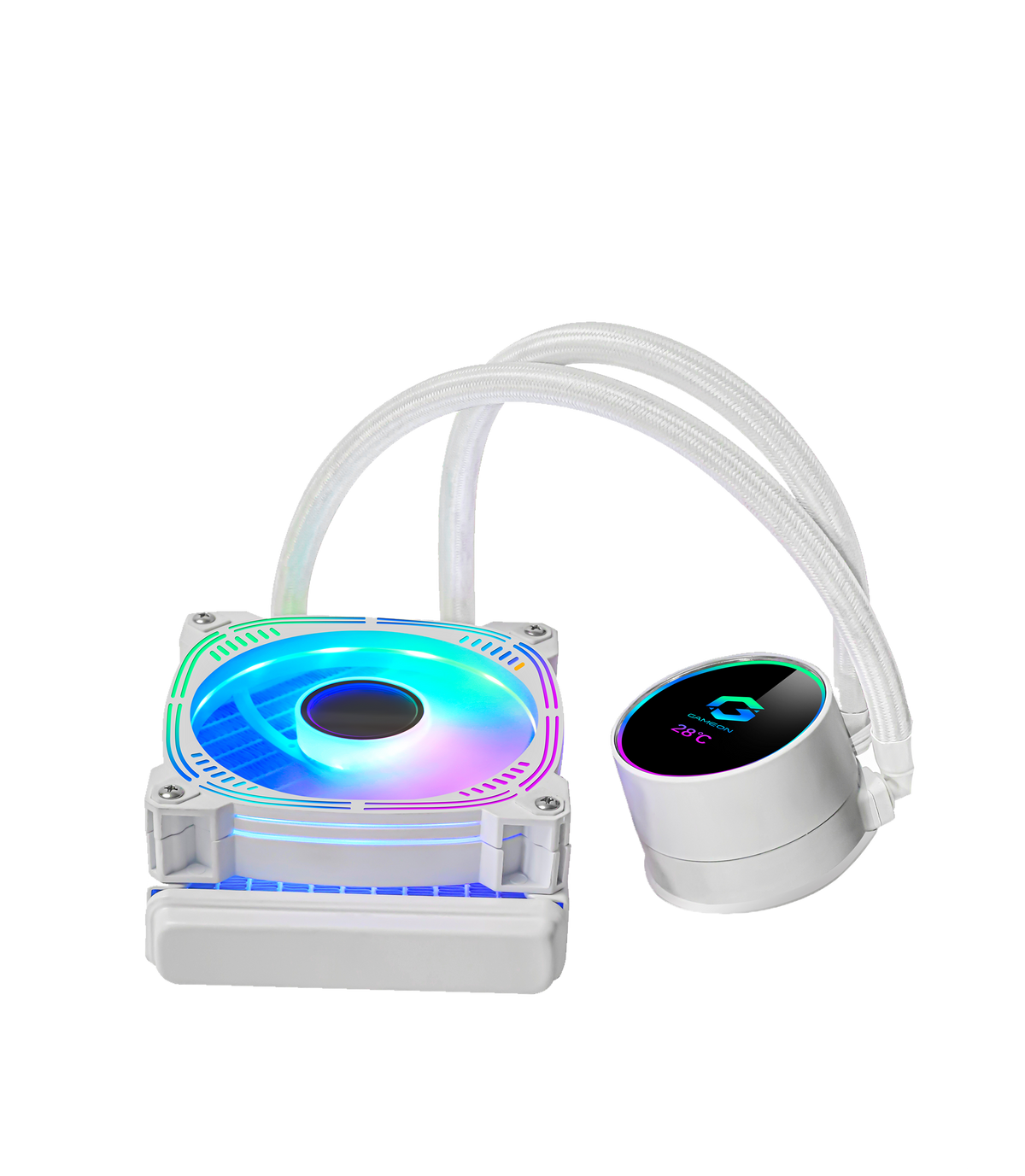 GAMEON - TUPOLEV II 120mm Liquid CPU Cooler - White