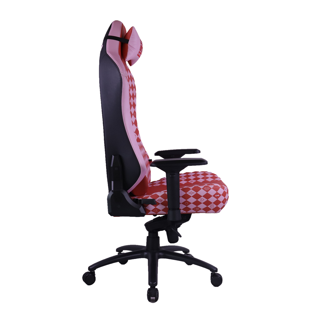 GAMEON x DC Licensed Gaming Chair With Adjustable 4D Armrest & Metal Base - Harley Quinn