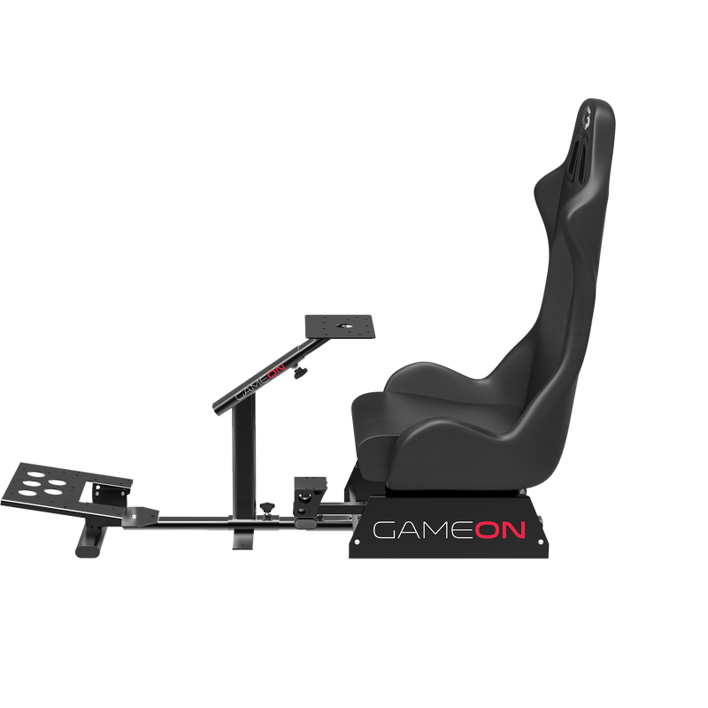 GAMEON GOMPR-5091 Master Pro Racing Gaming Simulator Cockpit - Black