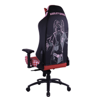 GAMEON x DC Licensed Gaming Chair With Adjustable 4D Armrest & Metal Base - Harley Quinn