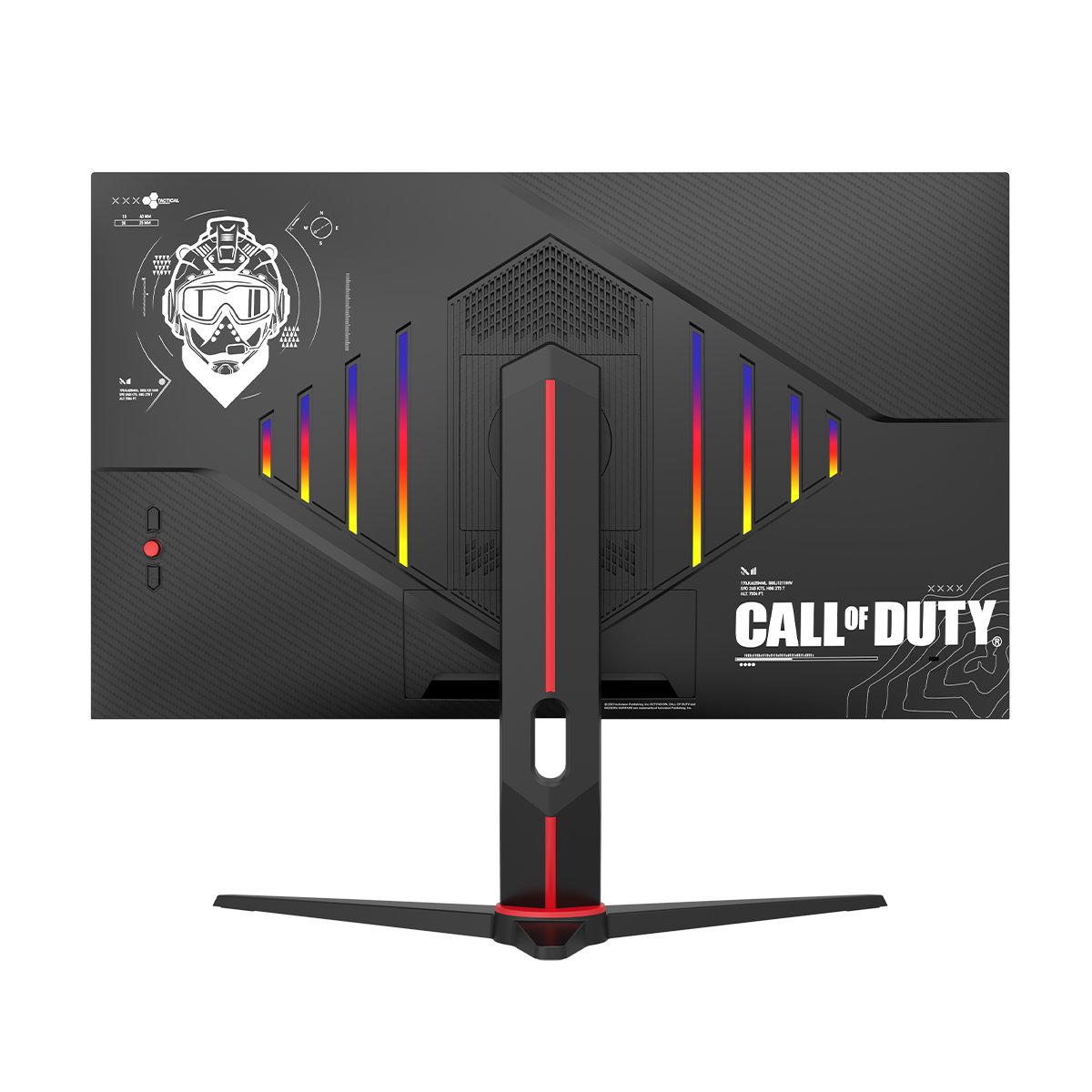 Call Of Duty (COD) COD27FHD180IPS 27" FHD, 180Hz, MPRT 0.5ms, HDMI 2.1, Fast IPS, HDR Ready Gaming Monitor with Adjustable Stand (Support VRR & PS5) - Black