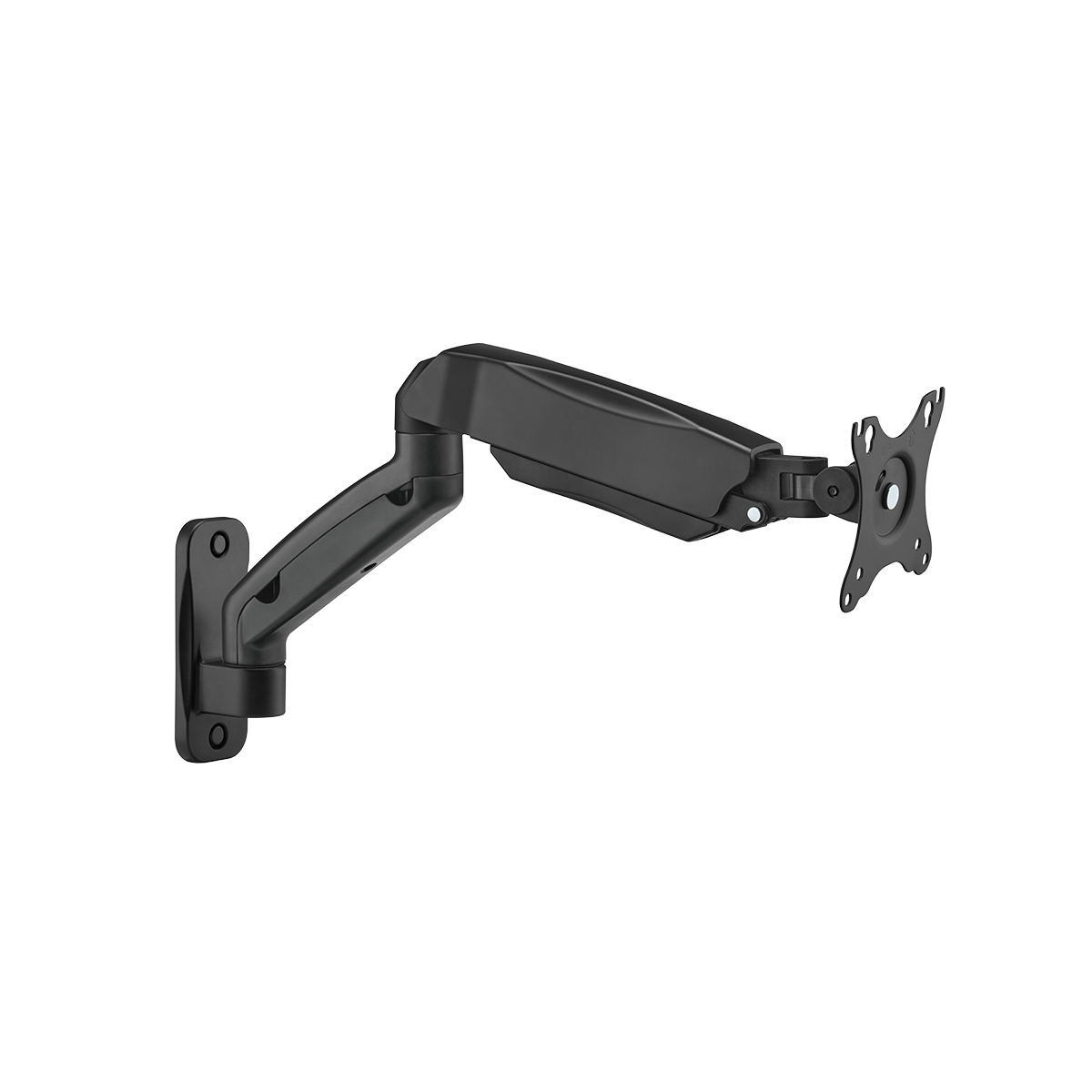 GAMEON GO-5015 Economy Spring-Assisted Wall Mounted Single Monitor Arm For Gaming And Office Use, 17" - 32", Arm Up To 9 KG