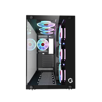 GAMEON Emperor Midnight II Series Mid Tower Gaming Case - Black