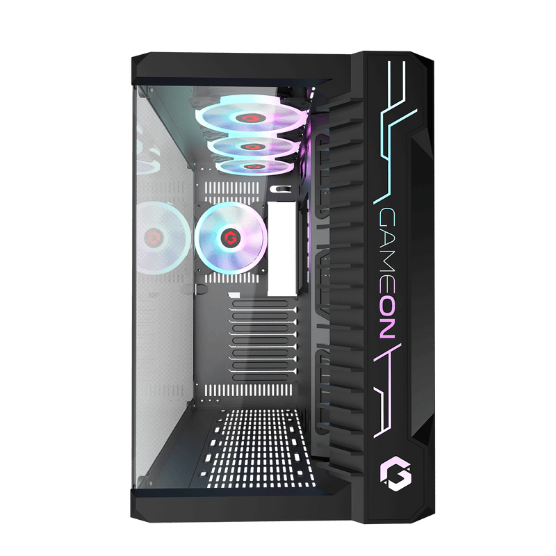 GAMEON Emperor Midnight III Series Mid Tower Gaming Case - Black