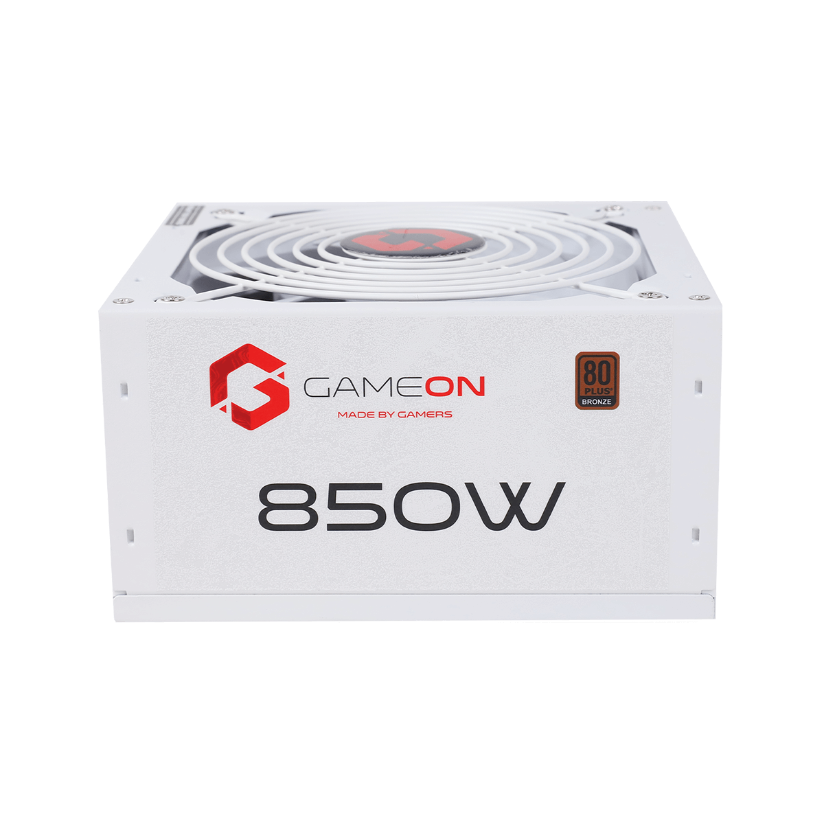 GAMEON - SPY2 ATX 850 WATTS 80 PLUS BRONZE Value Gaming Power Supply - White