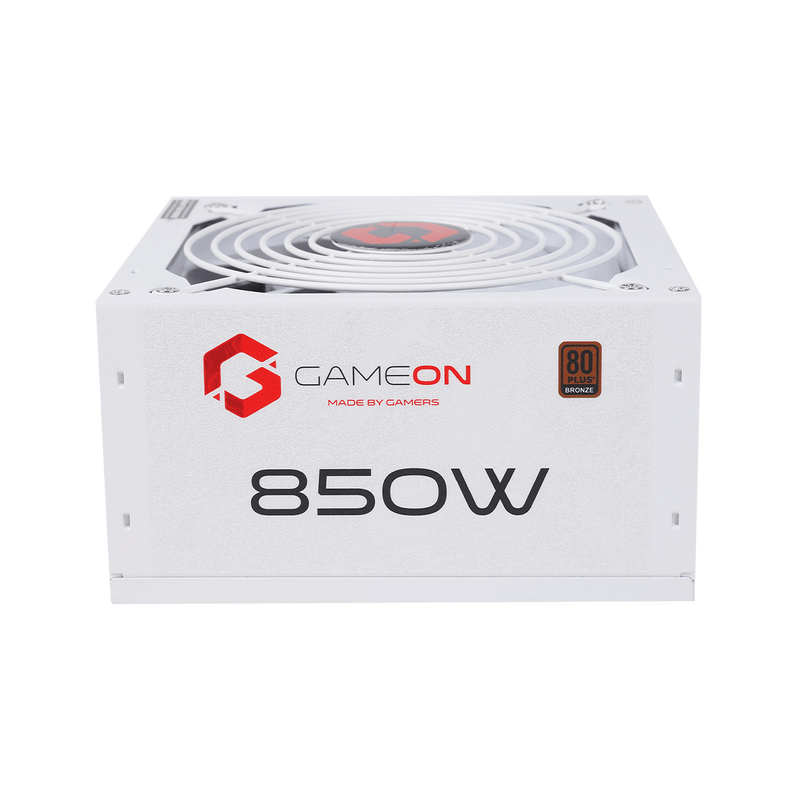 GAMEON - SPY2 ATX 850 WATTS 80 PLUS BRONZE Value Gaming Power Supply - White