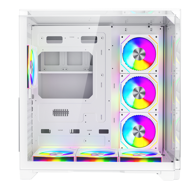 GAMEON Valkyrie I Series Mid Tower Gaming Case - White