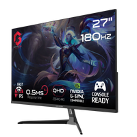 GAMEON GOPS27QHD180IPS 27" QHD, 180Hz, 0.5ms Fast IPS Gaming Monitor (Support PS5)