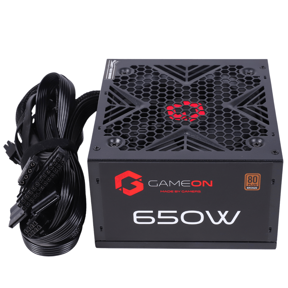 GAMEON - SPY2 ATX 650 WATTS 80 PLUS BRONZE Value Gaming Power Supply