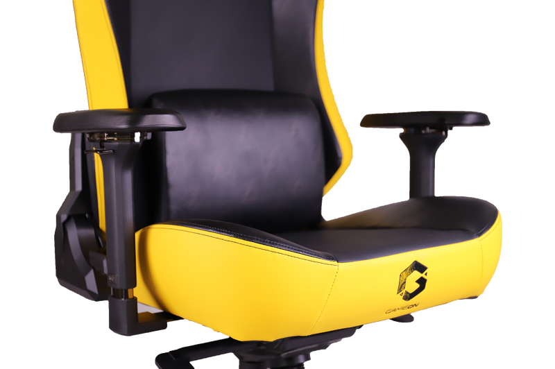 GAMEON x DC Licensed Gaming Chair With Adjustable 4D Armrest & Metal Base - Flash