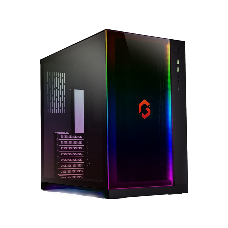 GAMEON LIAN LI Edition Dynamic Mid Tower Gaming Case - Black