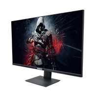 GAMEON GO32UHD144IPS 32" UHD, 144Hz 1ms (3840x2160) 4K Flat IPS 90W, HDMI 2.1 Gaming Monitor With (USB Type-C) (Support PS5) - Black