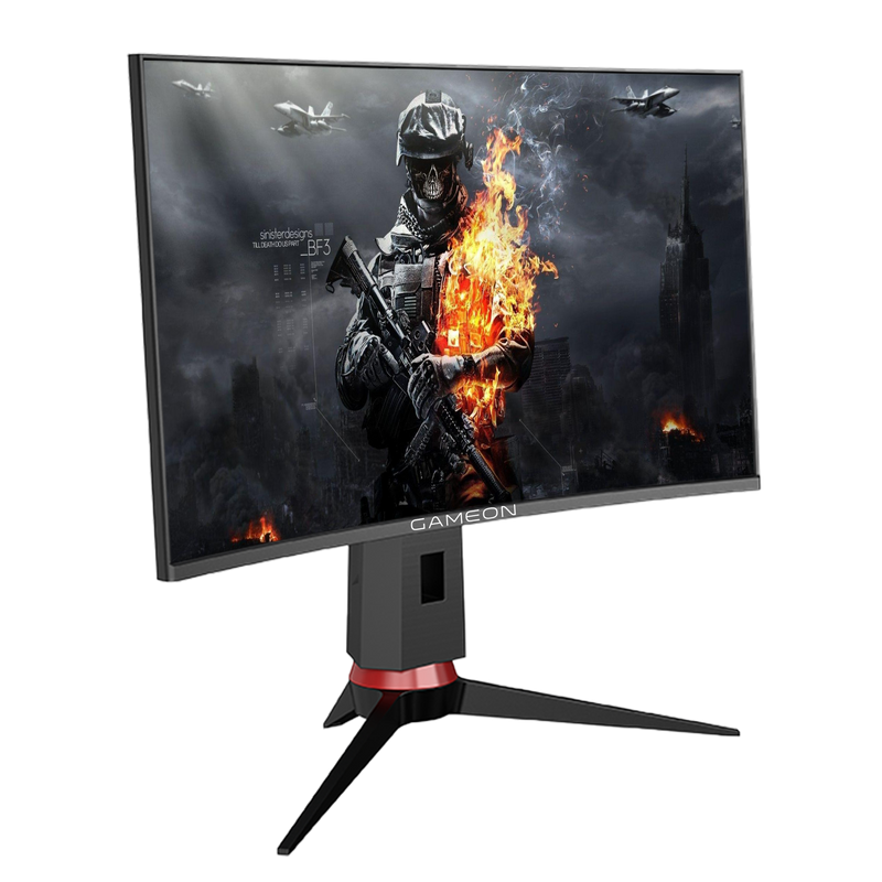 GAMEON GO-165-QHD-27 27" QHD, 165Hz, 1ms Curved Gaming Monitor With Gsync & Free Sync