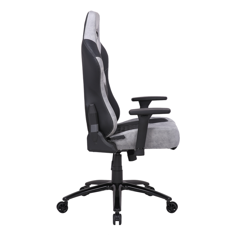 GAMEON Elegant Series Gaming Chair - Black/Grey