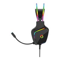GAMEON GO-712 RGB Gaming Headset With Detachable Mic - Black